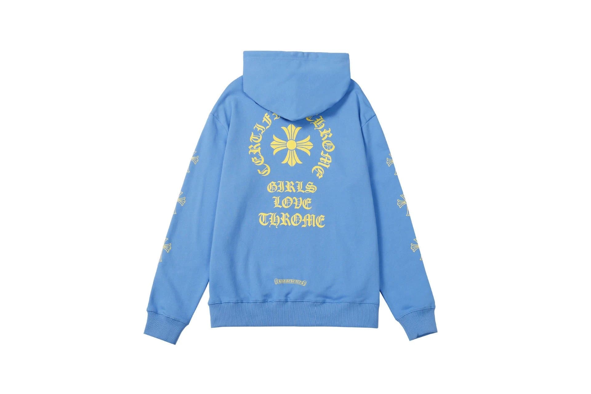 Chrome Hearts Hoodie Multi-Cross Graphic — 黑色MP8992