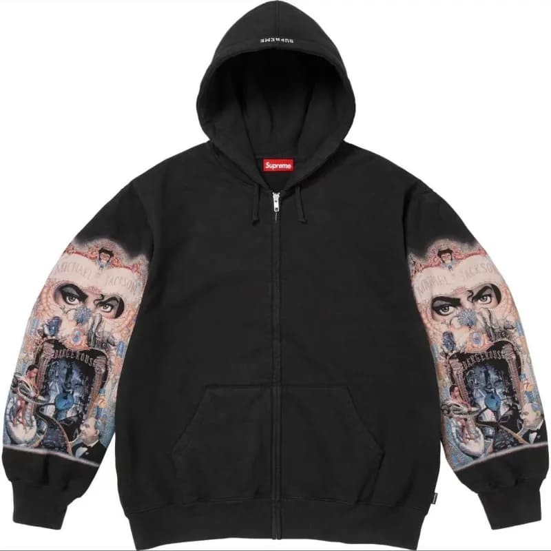 Supreme Straight Fit Jeans Light Wash — E609黑色