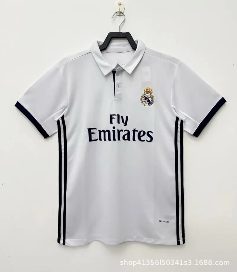 Polo Shirt Real Madrid Crest — 16-17皇马主场