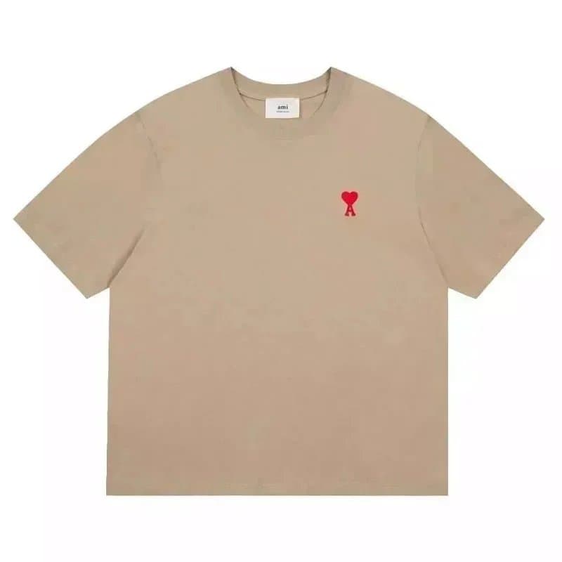 AMI Paris T-Shirt Heart Logo Patch — 36*Top quality