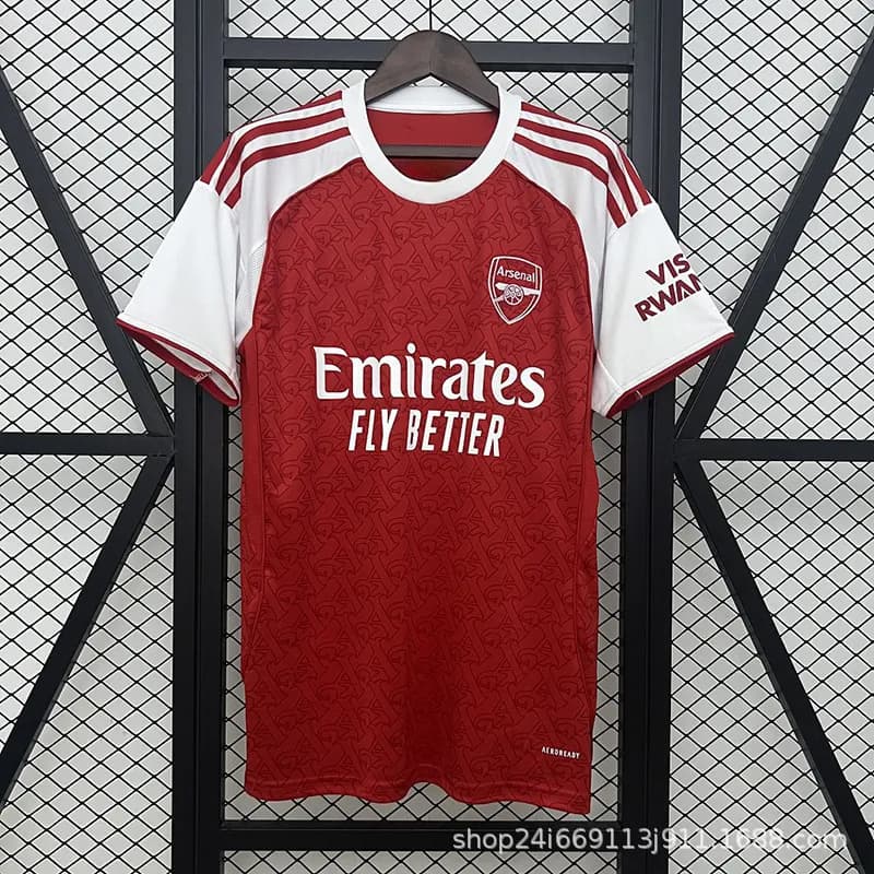 Adidas T-Shirt Arsenal Striped — 25-26阿森纳主场