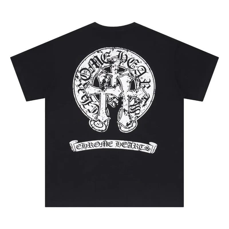 Chrome Hearts Graphic Tee Cross Logo Print — 6