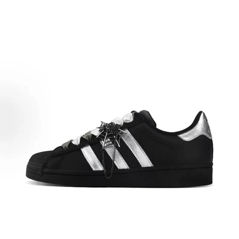 Adidas Superstar Leopard Print — 月银黑寡妇