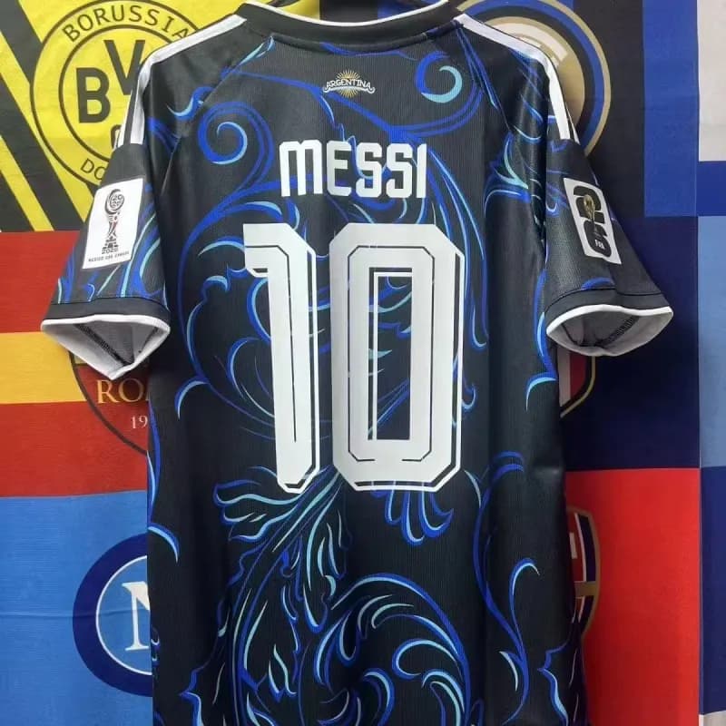 Nike France 2022 World Cup Away Jersey Mbappé #10 — Argentina - away no. 10