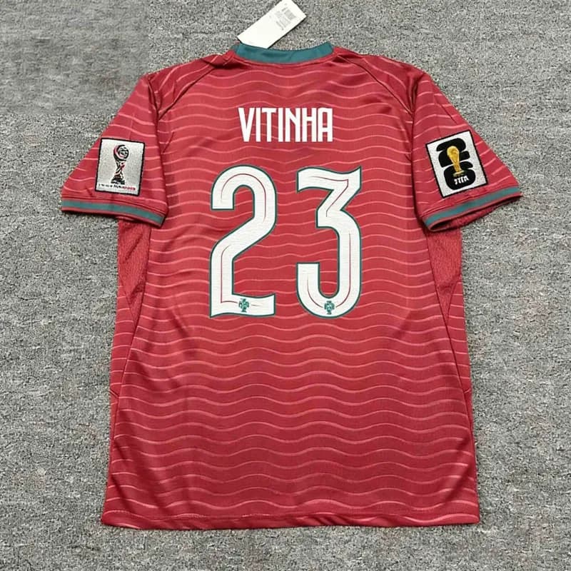 Nike Portugal 2022 World Cup Away Jersey Vitinha #23