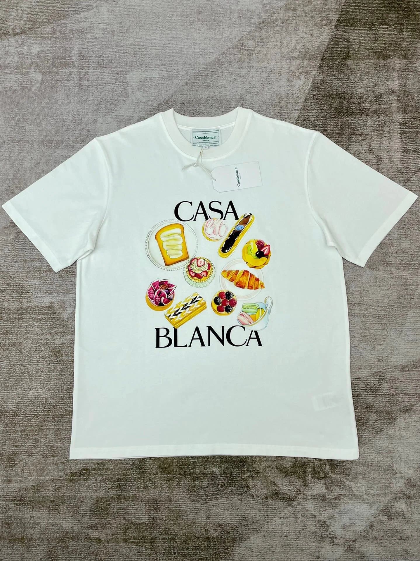 Casablanca Airways Tee Orange Plane Graphic — 白色26