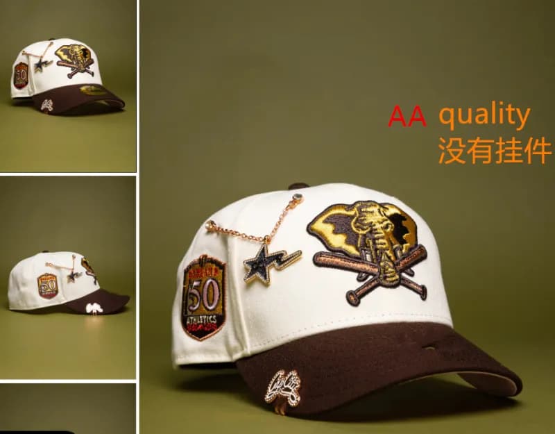 New Era 59FIFTY Cap Athletics 50 Patch