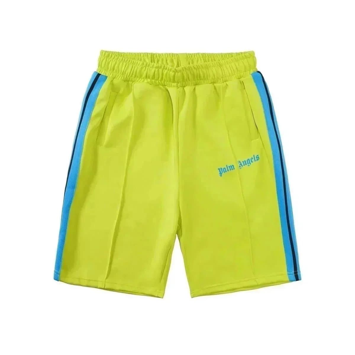 Palm Angels Logo Shorts Gothic Print — 19*High version