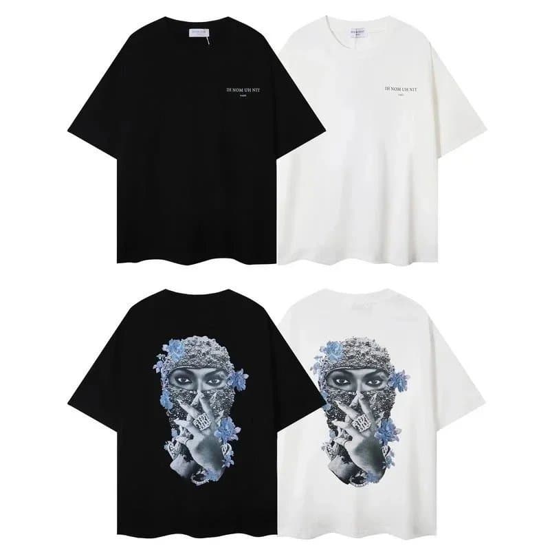 Sacai Graphic Tee Balaclava Print — 806黑色