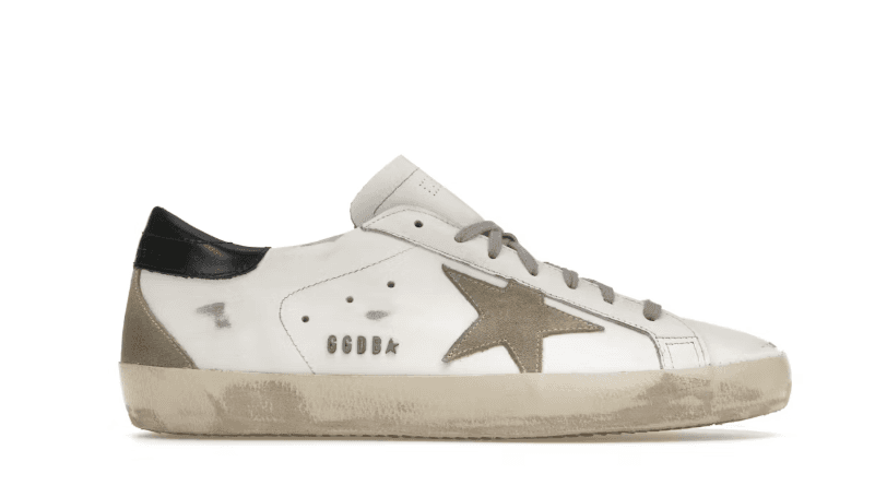 Golden Goose Super-Star Distressed Star