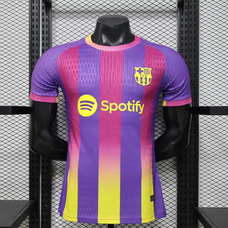 Nike Canada National Team Jersey Home — 26巴萨霓虹紫金特别版