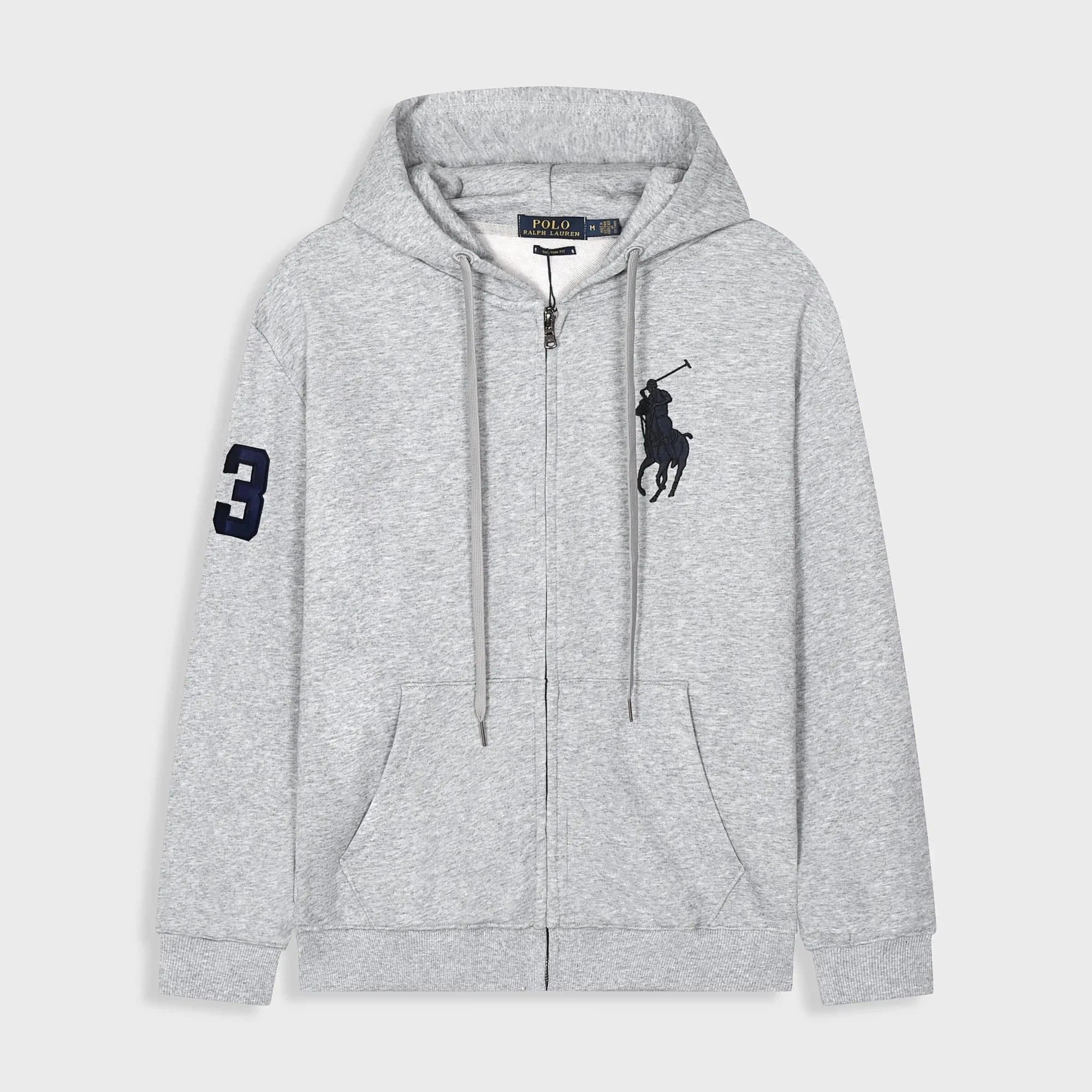 Polo Ralph Lauren Cable Knit Sweater Heather Grey — 913灰