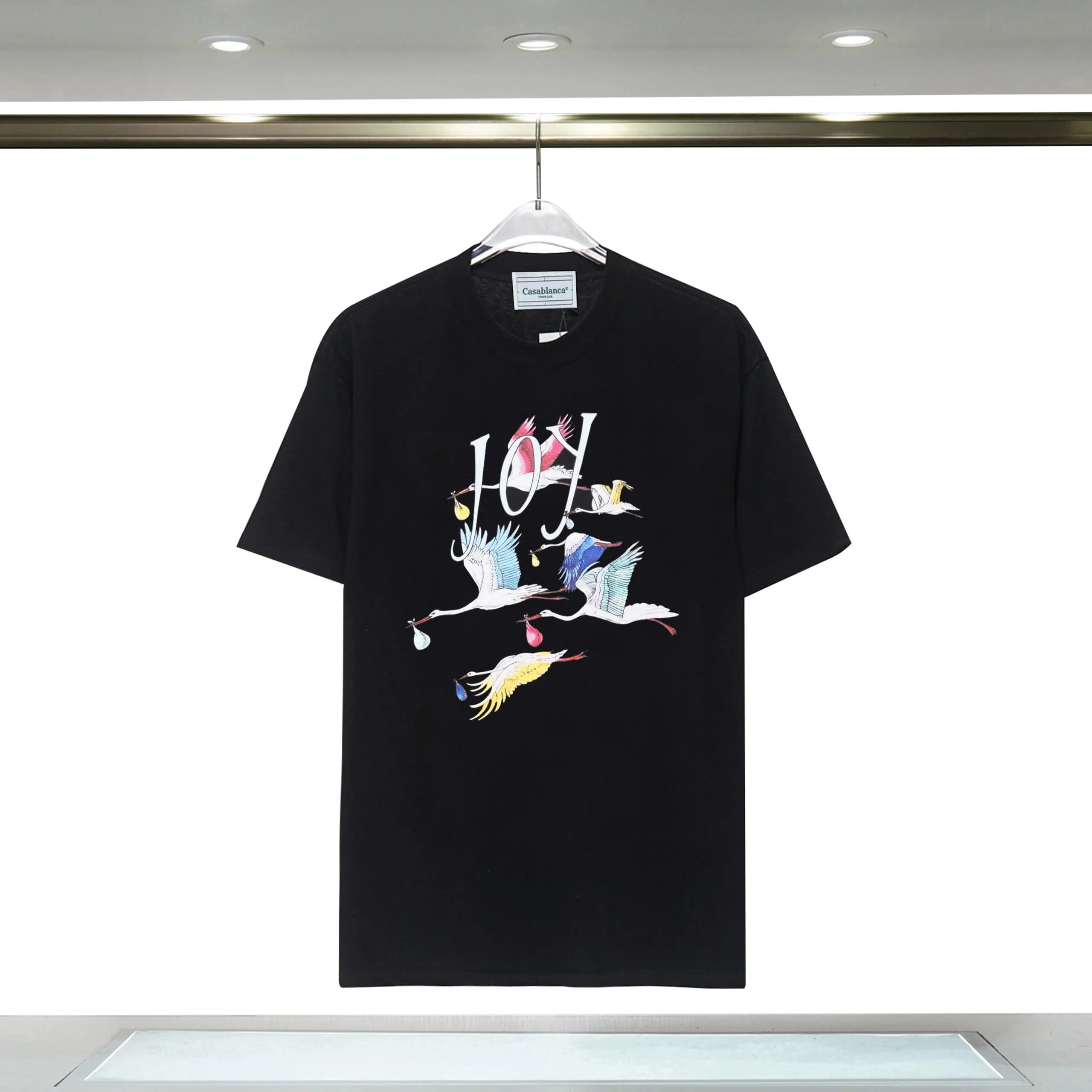 Casablanca Stork Joy Tee Multi-Stork Print — 010128022-1