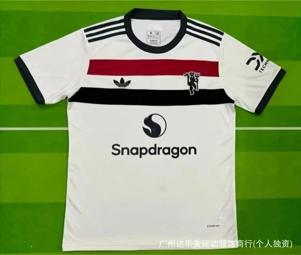 Adidas Real Madrid Away Jersey Monogram Print — 曼联二客