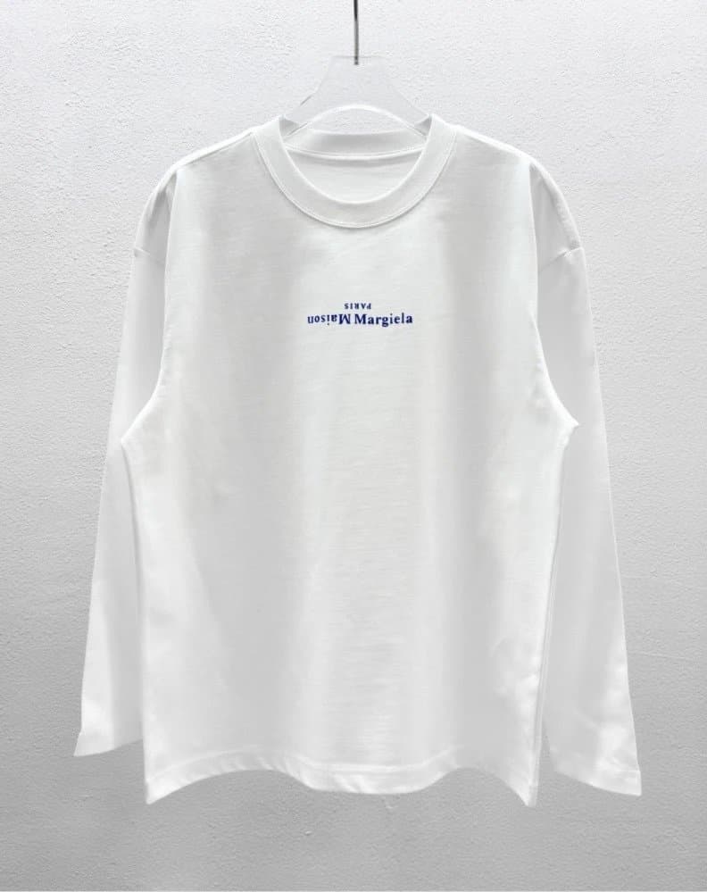 Off-White Long Sleeve Tee Industrial Tag Print — 6