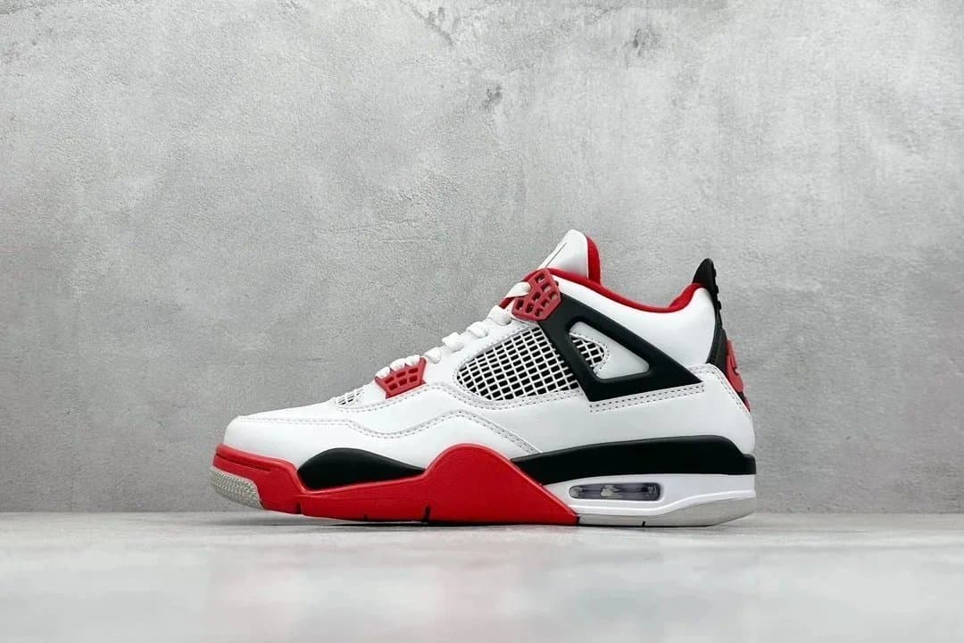 Air Jordan 4 Olive — 新G/X版1.0 · DC7770-160火焰红
