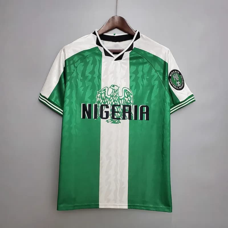 Adidas Spain National Team Polo 1994 World Cup Home — 96nigeria home
