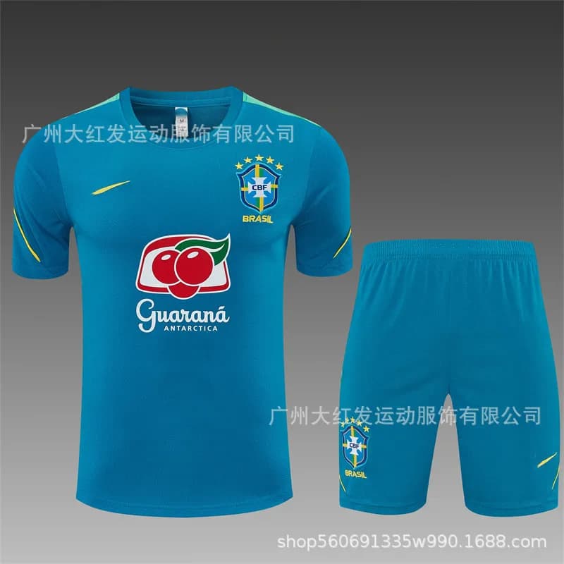 Nike Training Set Spotify x FC Barcelona — 27短袖巴西胡兰色
