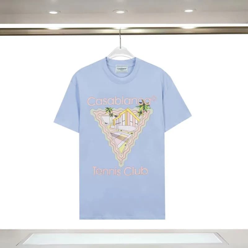 BAPE Graphic T-Shirt Camo Column Print — 8362 blue