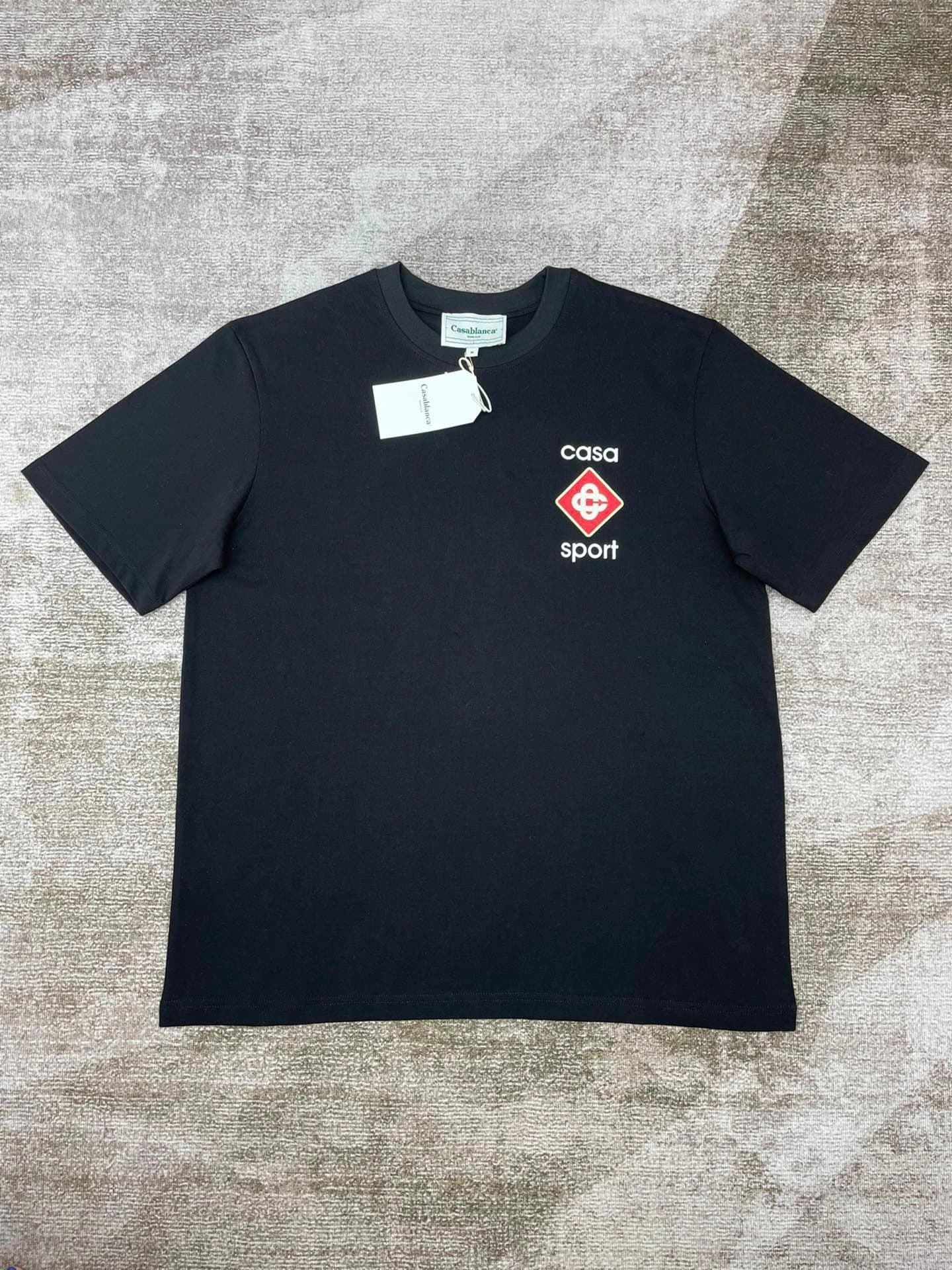 Casablanca Airways Tee Orange Plane Graphic — 黑色9
