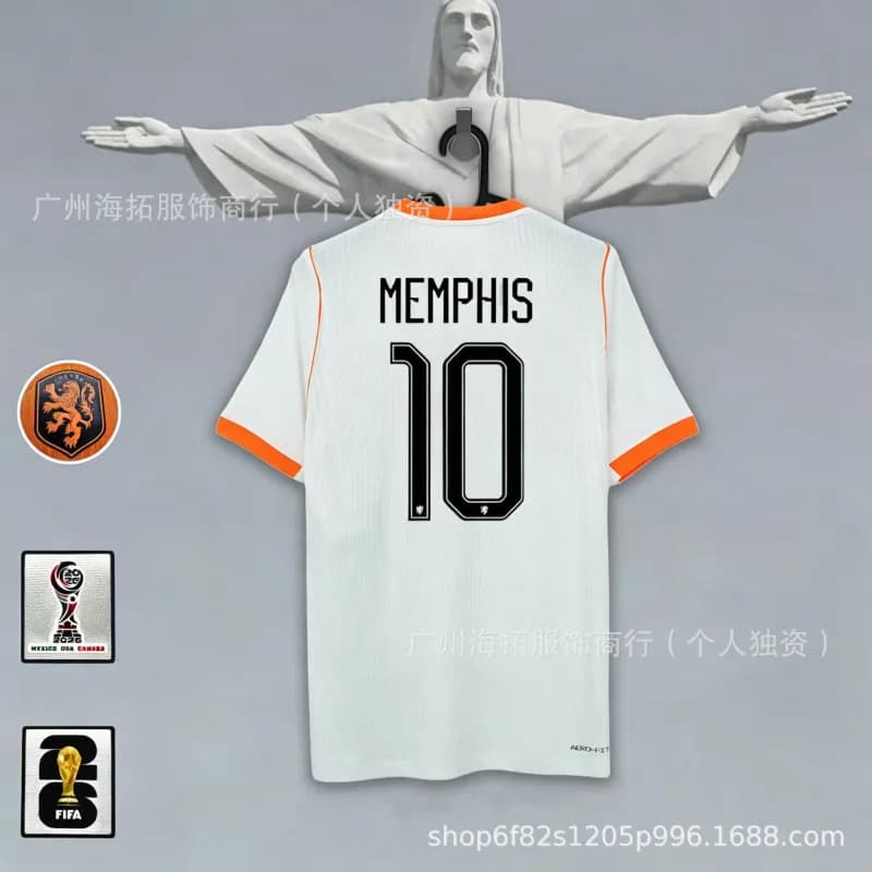 England Home Jersey Bellingham #10 — 荷兰客场-德佩#10号