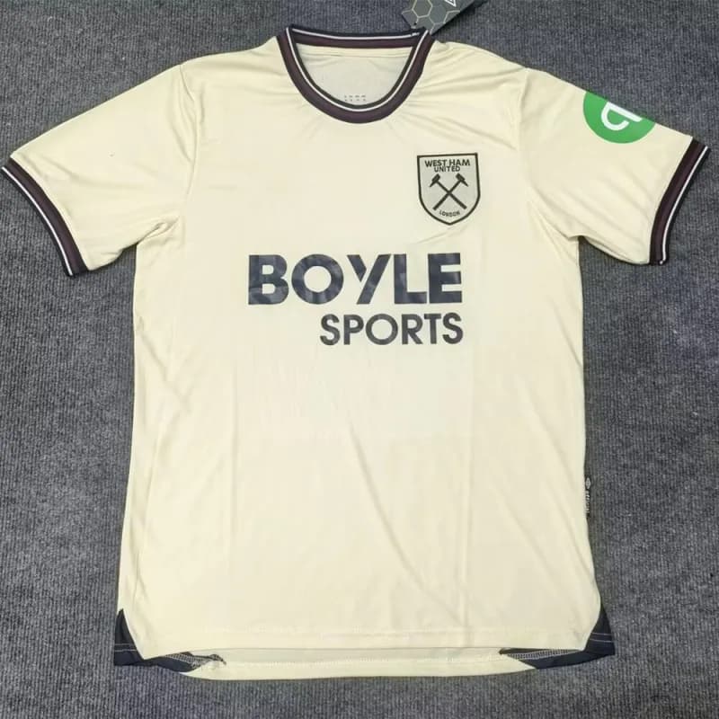 West Ham United Jersey Boyle Sports Sponsor