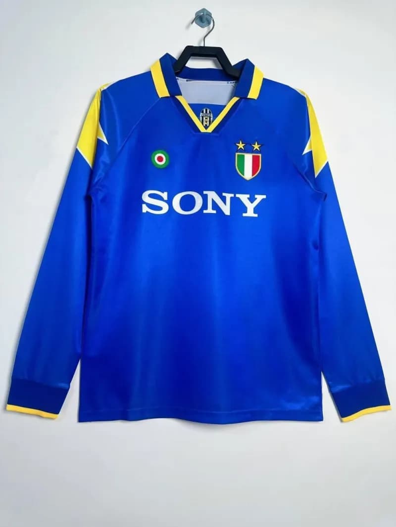 Adidas Training Jersey Sky Sport Sponsor — 1995-96尤文客场长袖