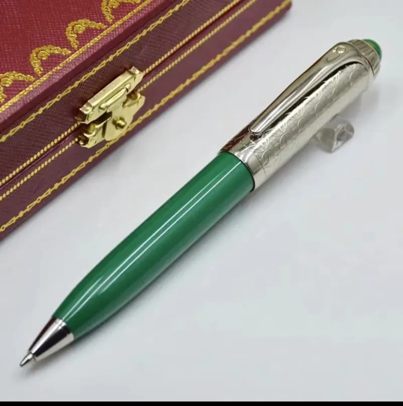 Cartier Ballpoint Pen Classic Black with Chrome Trim — 14款