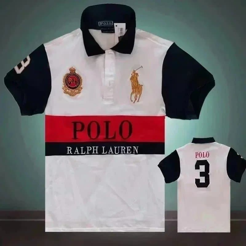 Polo Ralph Lauren Polo Shirt Cable Knit — 红白POLO