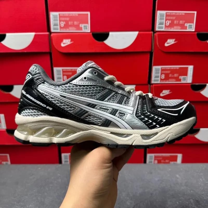 Asics Gel-Kayano 14 Silver Black