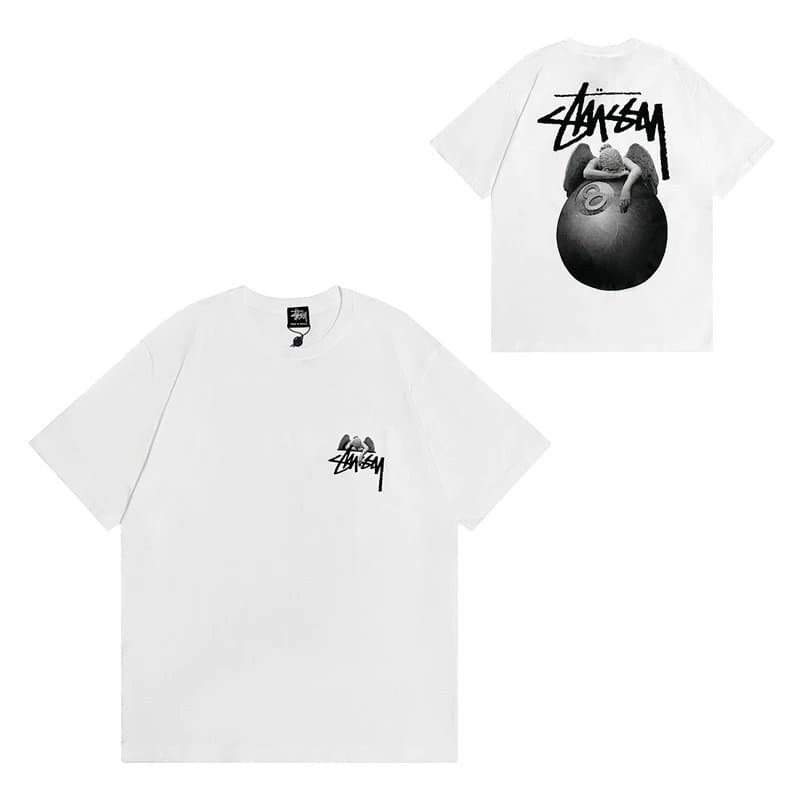 Stüssy Graphic Tee Distressed Logo — BB-039