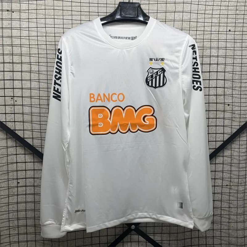 Adidas Real Madrid Training Top Fly Emirates — 1213 桑托斯 主场 长袖 肩上无广告