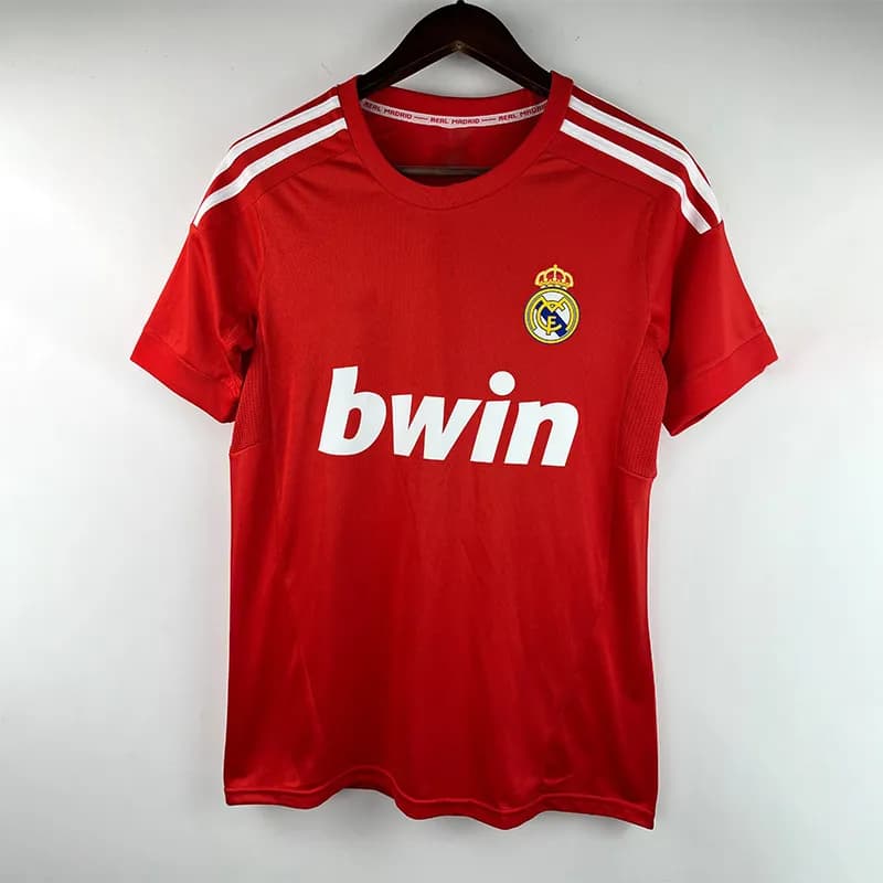 Adidas FC Barcelona Training Jersey Qatar Airways Sponsor — 11-12皇马二客场