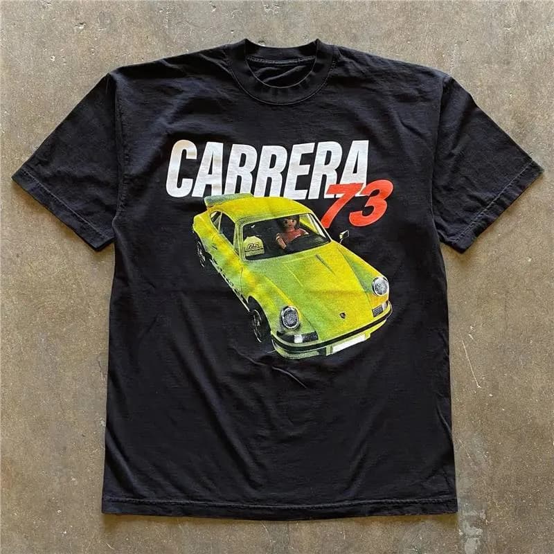 Gallery Dept. Flat-Six Graphic Tee Porsche Print — 9