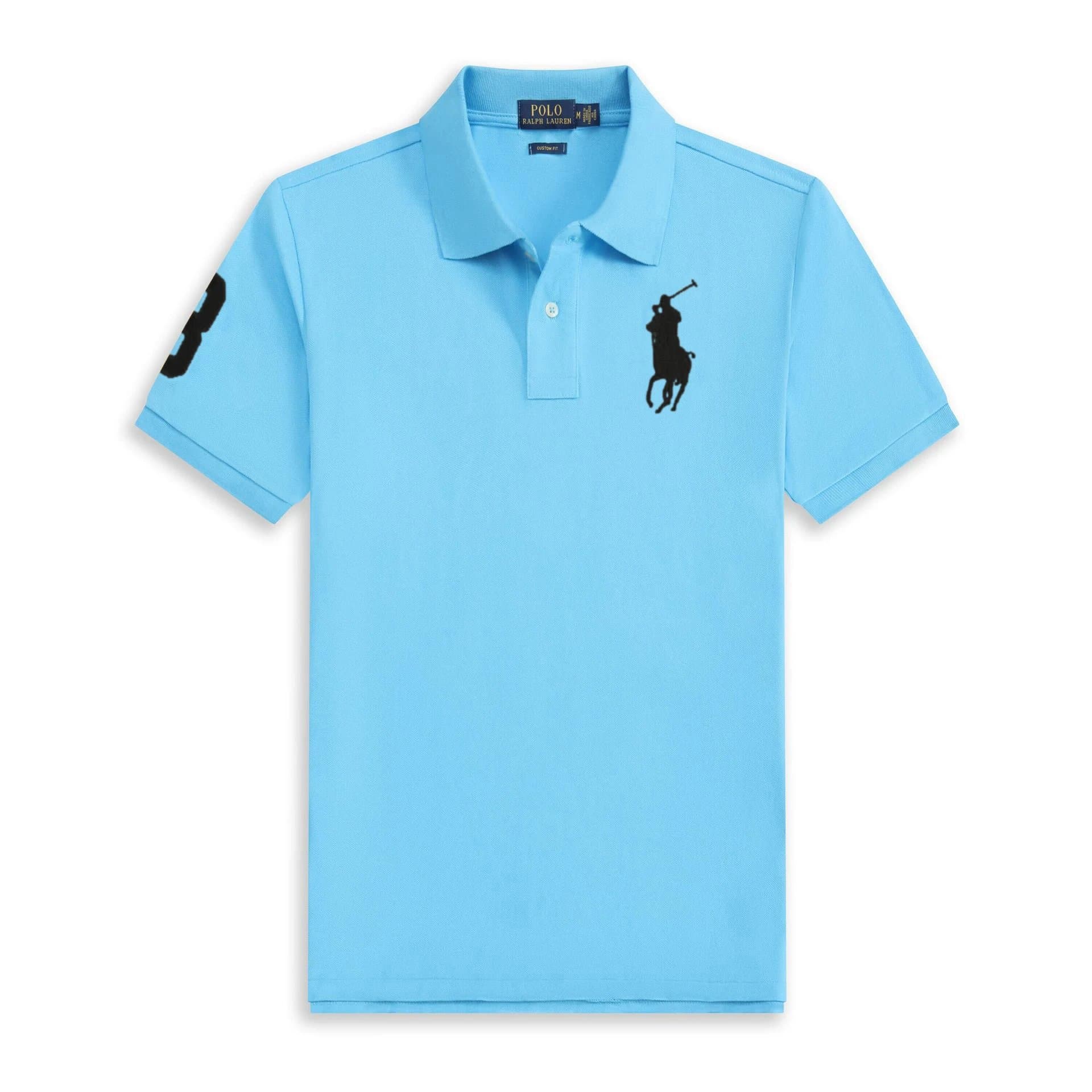 Polo Ralph Lauren Polo Shirt Big Pony — 彩蓝色