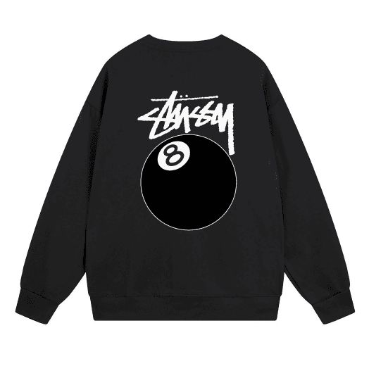 Fear of God Essentials Crewneck Sweatshirt 8 Ball Graphic — S5