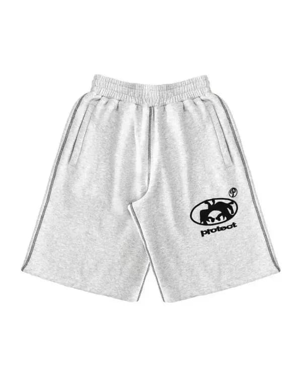 Logo Shorts Heather Grey