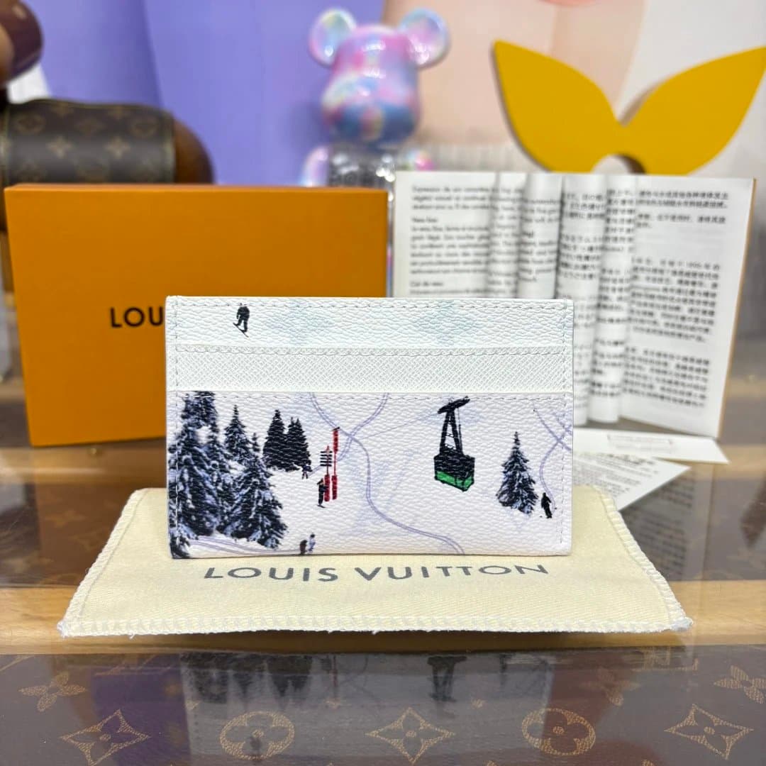 Louis Vuitton Card Holder Golf Print — 图片色 三