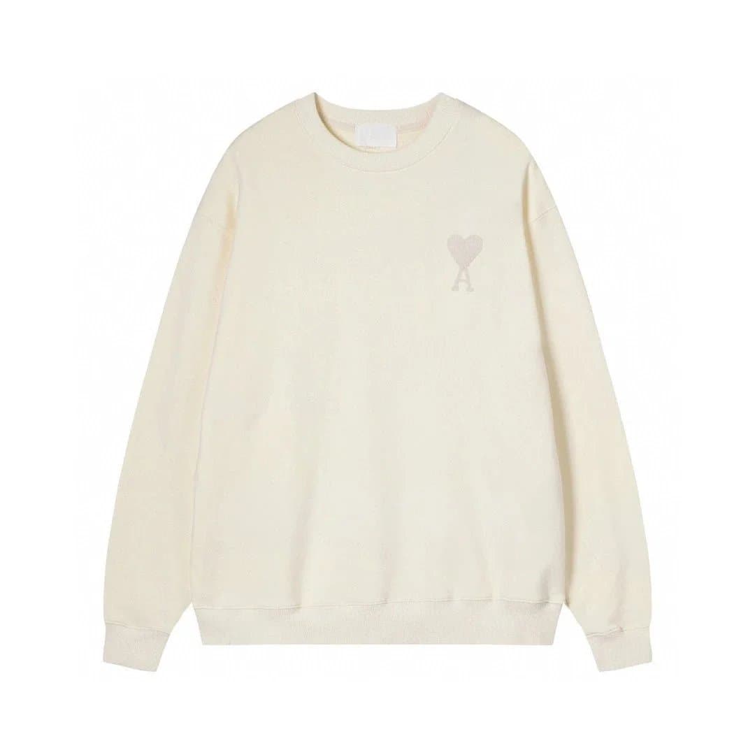Off-White Hoodie Heart Logo — 05米色