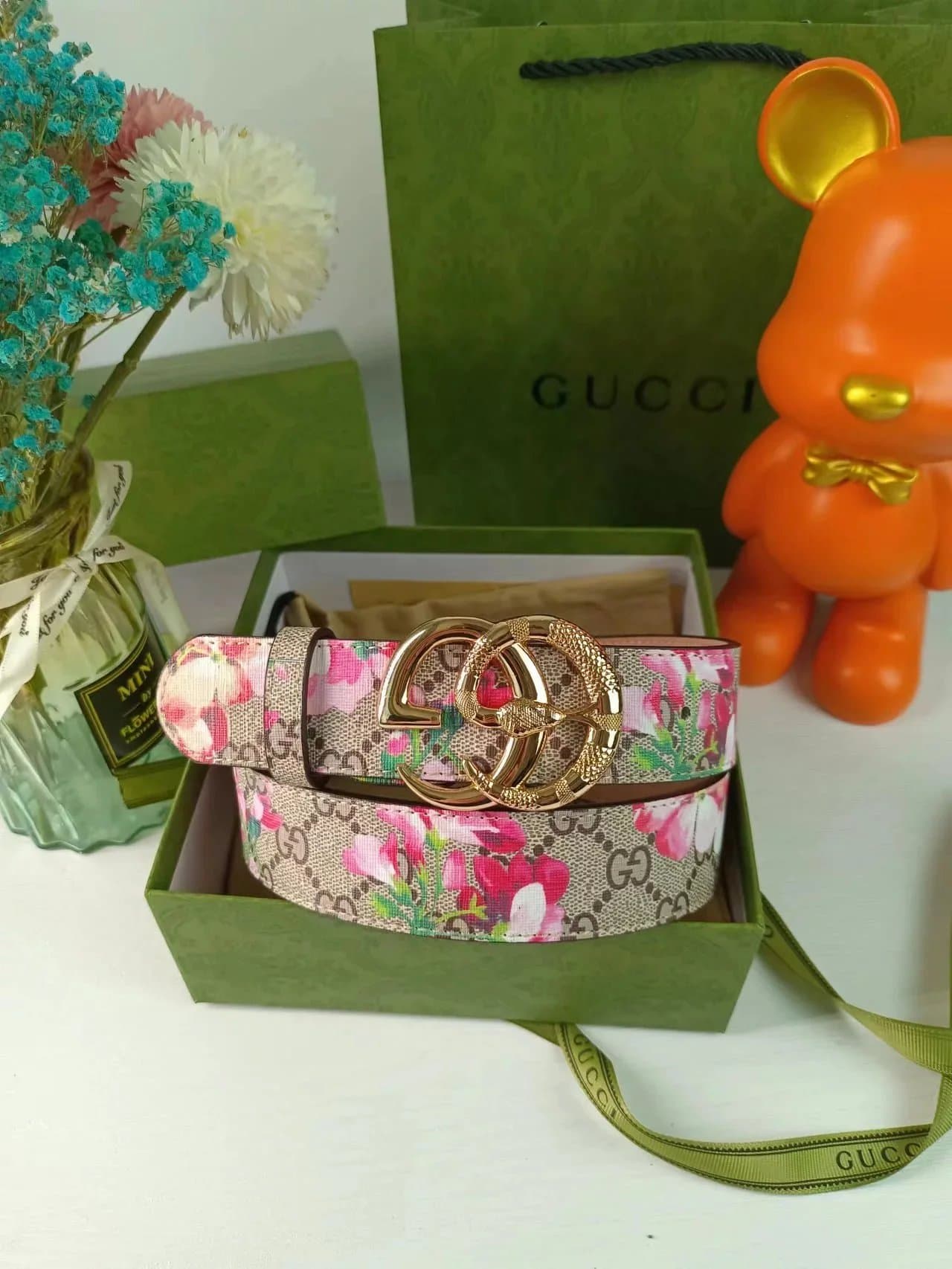 Gucci GG Marmont Belt Double G Buckle — 33
