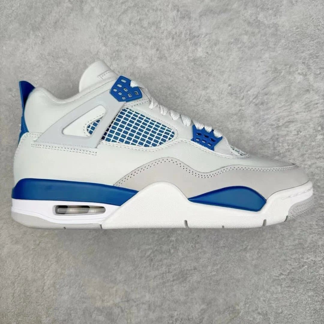 Air Jordan 4 Bred — KZ AJ4白蓝 2024