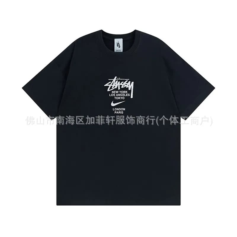 Stüssy Dice Logo Tee Dice Print — 912黑色