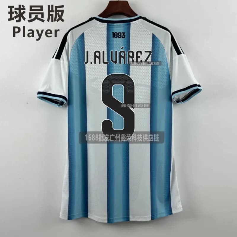 Nike Argentina Home Jersey Player Version