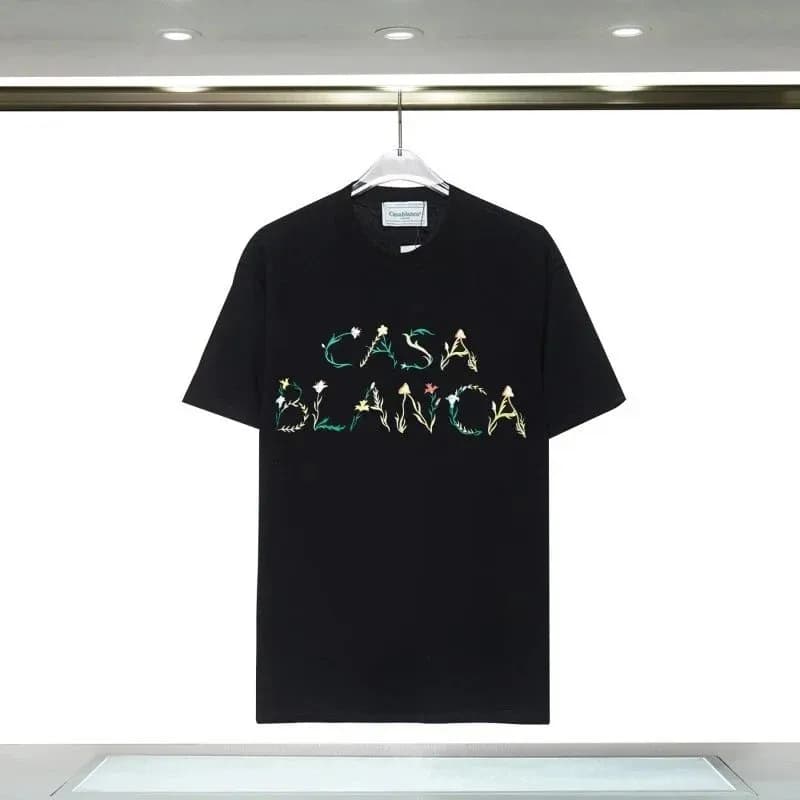 Casablanca Graphic T-Shirt Casa Blanca Sunset Print — 8112黑