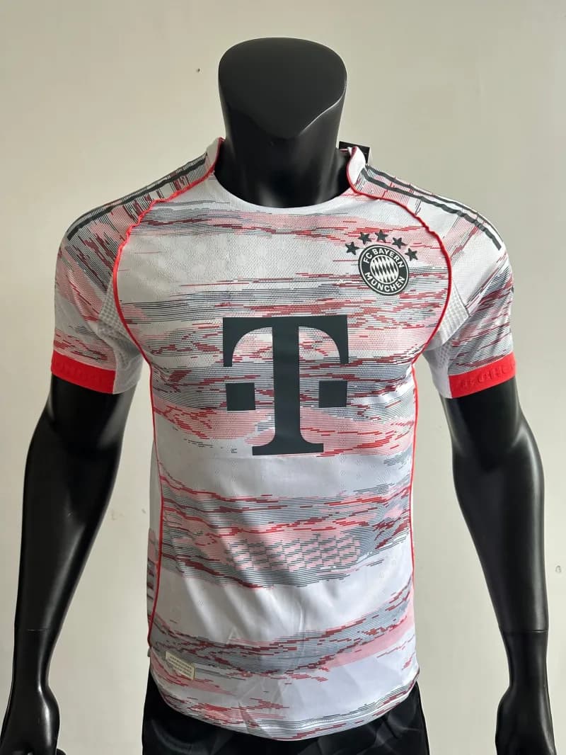 Adidas FC Bayern Munich Home Jersey Glitch Print