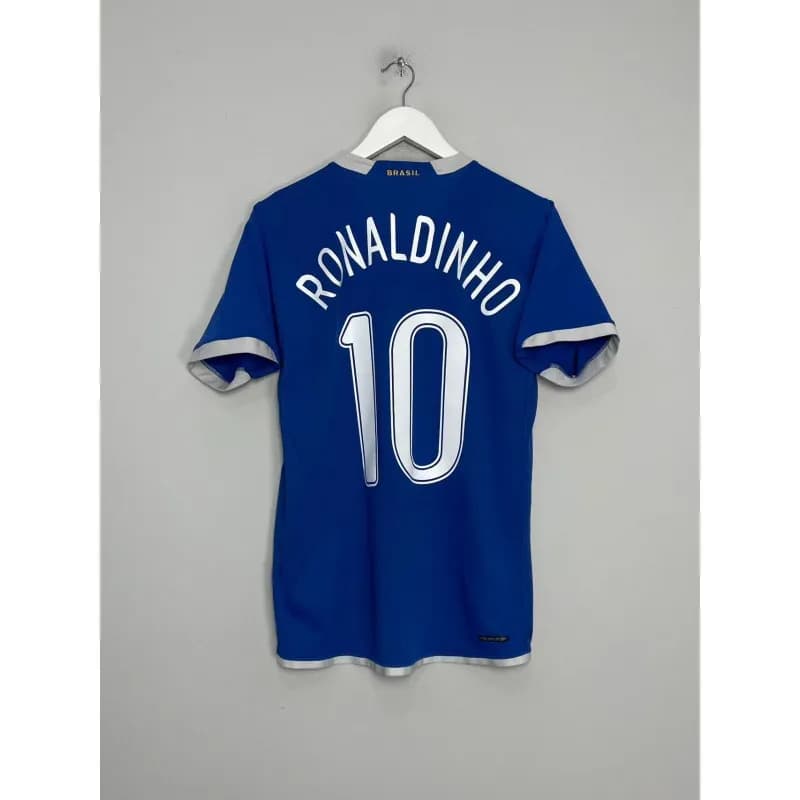 Nike Team Brasil Jersey CBF Crest — 2006客场定制10号