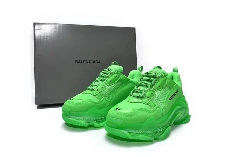 Balenciaga Triple S Beige Brown — 18苹果绿