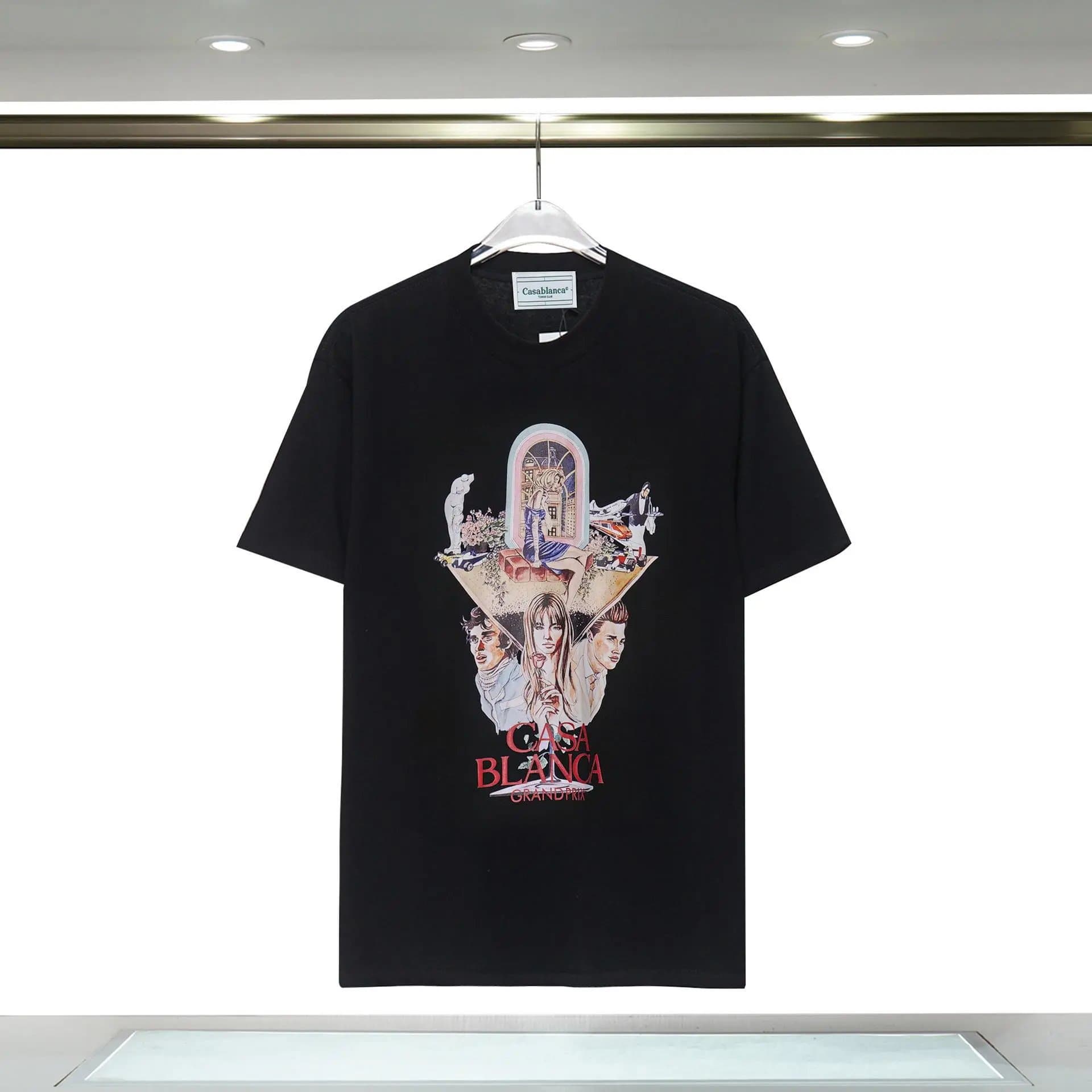 Casablanca Airways Tee Orange Graphic — 8075黑