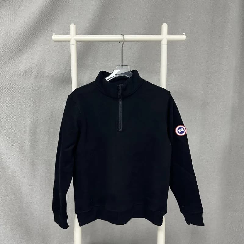 Canada Goose Half-Zip Sweatshirt Arctic Program Logo