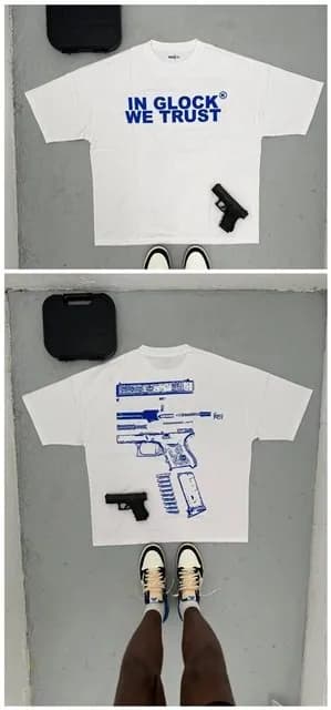 Graphic T-Shirt Glock We Trust